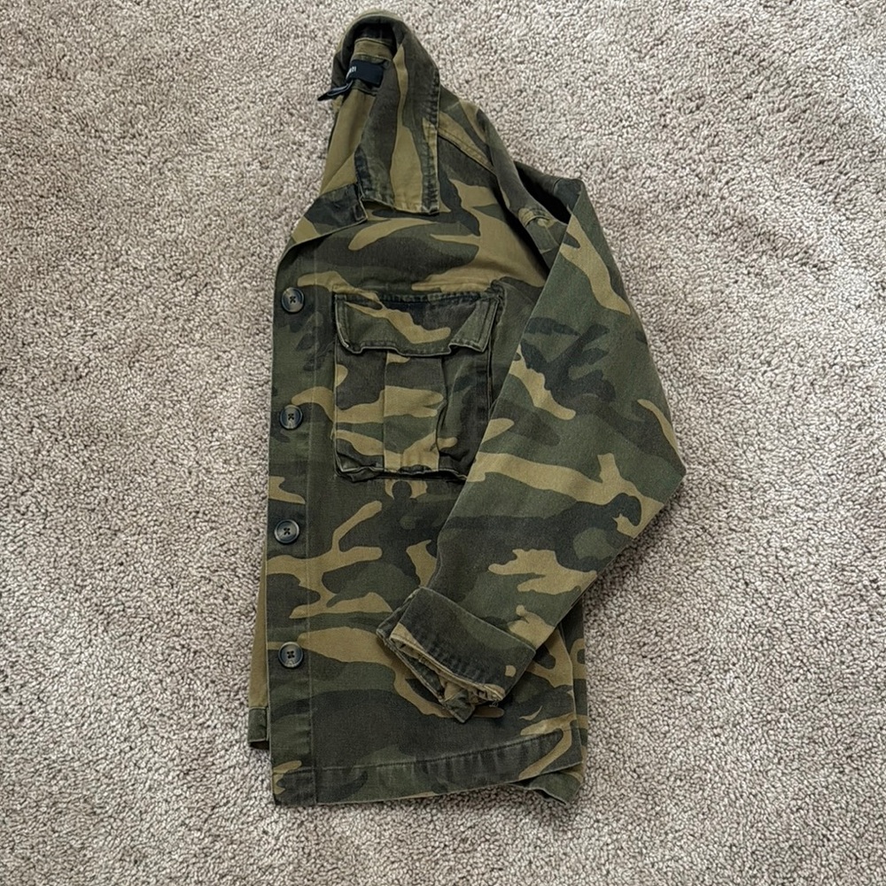 Camouflage Women's Oversize Jacket